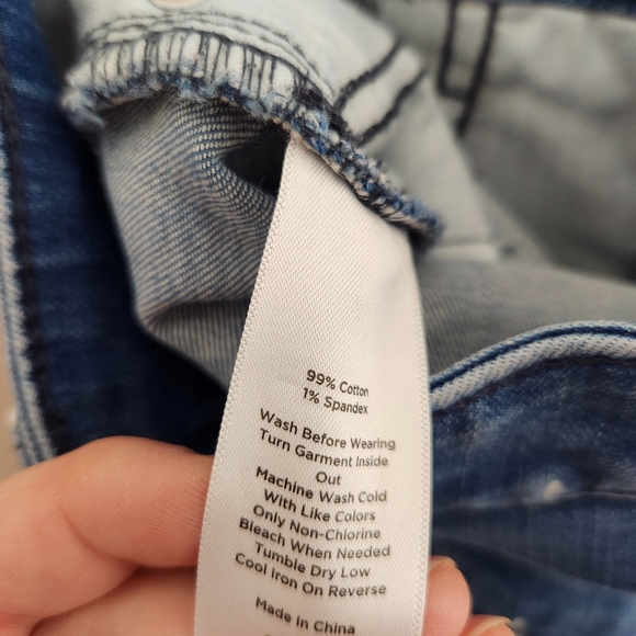 Talbots Jeans womens size 12 petite Flawless anchor print slim ankle - Picture 6 of 6